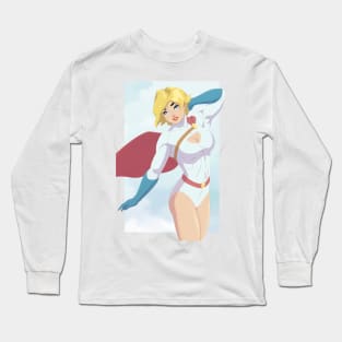 Power Girl 3k Long Sleeve T-Shirt